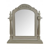 Antique French Table Mirror 60cm