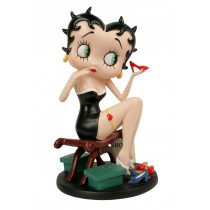 Betty Boop Fitting Shoes Black Dress 24cm