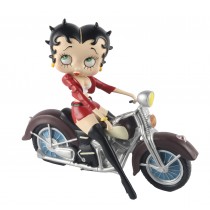 Betty Boop On Motorbike Red Jacket 31cm