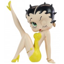 Betty Boop Leg Up (Yellow Glitter) 17cm