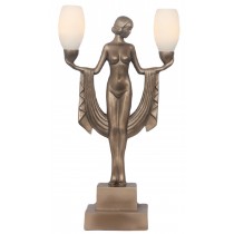 47cm Nude Double Lamp