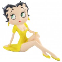 Betty Boop Demure (Yellow Glitter Dress) 21.5cm