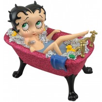 Betty Boop Bath Tub - Fuchsia Pink Glitter 20cm