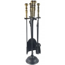 Duchess Companion Set - Black Antique Brass 61cm