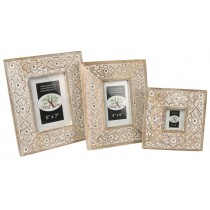 Set Of 3 Sulfi Design Photo Frames 28.5cm