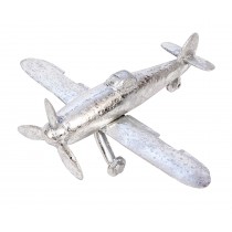 Electroplated Aeroplane 36cm