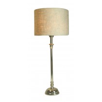 Table Lamp Nickel Base 62cm