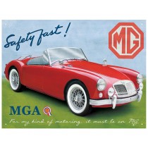MGA Roadster Metal Sign - 41cm TBD