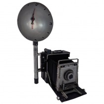 Vintage Camera With Clock 46cm