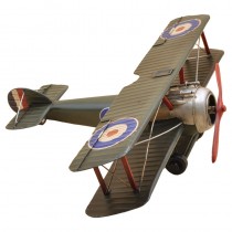 WW1 Green Bi-Plane 34cm