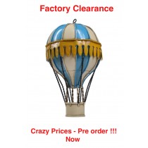 13cm Blue Montgolfier Balloon - PRE-ORDER