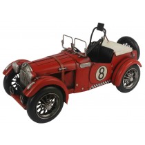 Red Racing Car with Hood Strap - 31.5cm