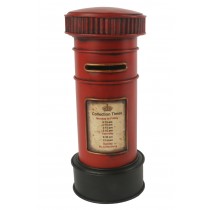Red Post Box 27.5cm Money Box