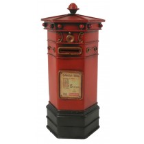 Red Post Box Money Box - 29cm