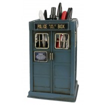 Police Box Pen Holder - 16cm