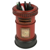 Post Box Pen Holder - 16cm