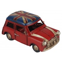 Nostalgia 60s Car Union Flag Roof - 16cm