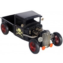 Hot Rod Drag Racer Truck - Black  - 33cm