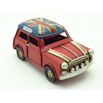 Nostalgia 60s Car Union Flag Roof - 11cm