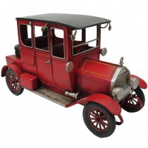 Vintage Red Car - 25.5cm 