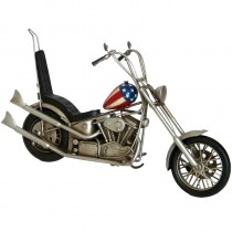 Vintage Chopper Motorcycle - 38cm