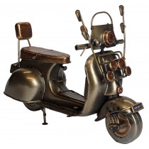 Mod Scooter - Polished Metal - 29cm