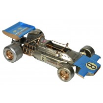 Sports Car - Polished Metal 34cm