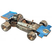 Sports Car - Polished Metal 34cm