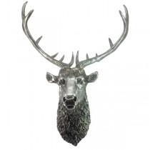 Deer Head (Silver Finish) - 86cm
