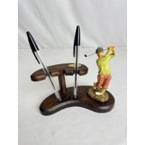 Golfer Pen Stand 13CM