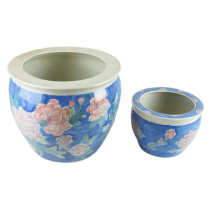 Set of 2 Fish Bowls - 31cm Dia.