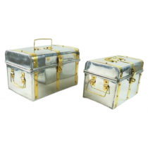 Set of 2 Trunks 26cm