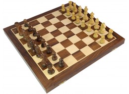 Folding Chess Board with Pieces 40cm