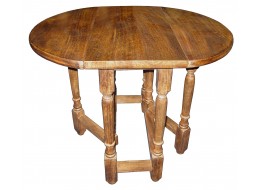 Mango Wood Gateleg Table 53.5cm