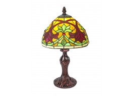 Fleur De Lys Tiffany Lamp 34cm (Small)