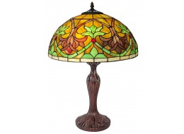 Fleur De Lys Tiffany Table Lamp 59cm (Large) 