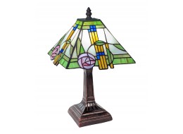Mackintosh Tiffany Style Table Lamp 33cm 