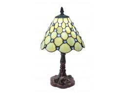 Cream Tiffany Table Lamp 33cm