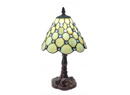 Cream Tiffany Table Lamp 33cm