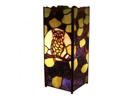Owl Square Lamp 27cm