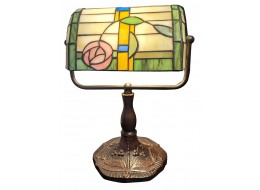 Mackintosh Style Bankers Lamp 33cm