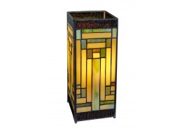 Art Deco Square Lamp 27.5cm