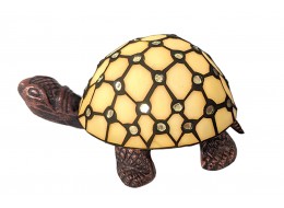 Turtle Tiffany Lamp (Cream) 22cm