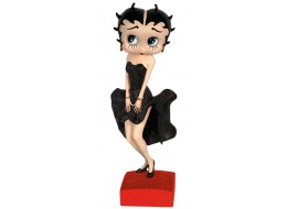Betty Boop Posing 'Black Glitter Dress'** 29.5cm