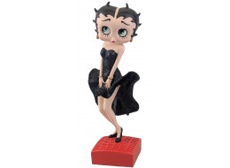 Betty Boop Posing 'Black Glitter Dress'** 29.5cm