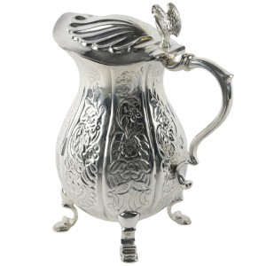 Large Silver Plated Pitcher Jug