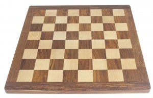 Sheesham Wood Chess Board 36cm