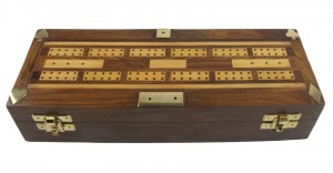 Multi Game Set - Cribbage, Dominos, Dice & Cards 25cm