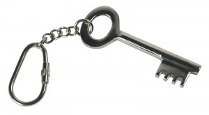 Key Keyring (Batches of 6)  7.1cm