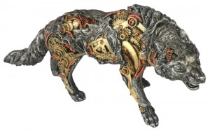 Steampunk Wolf 38cm